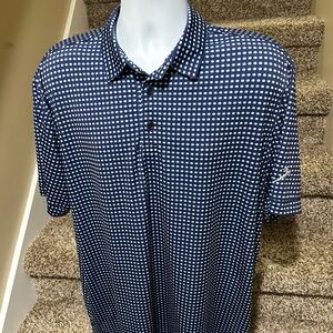 Stunning men’s *Mizzen+Main* wicking lightweight casual golf ⛳️ polo shirt - L
